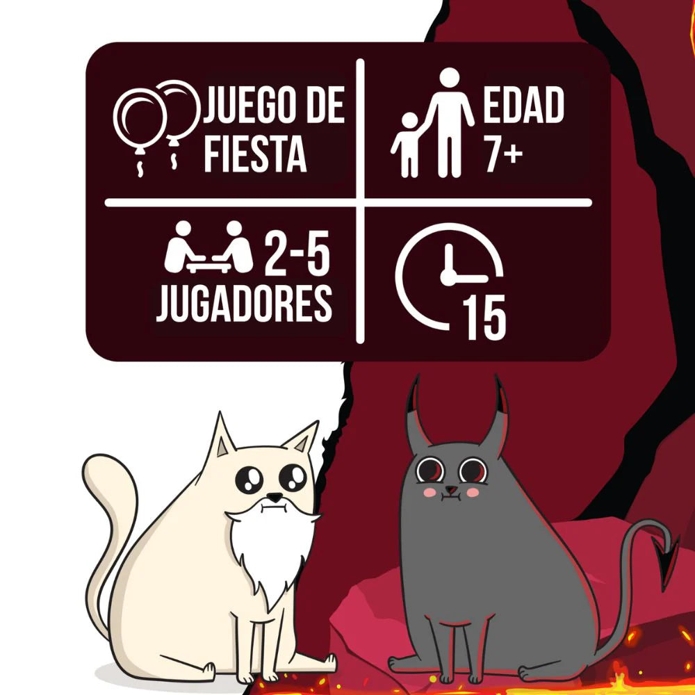 Exploding Kittens El bien contra el Mal