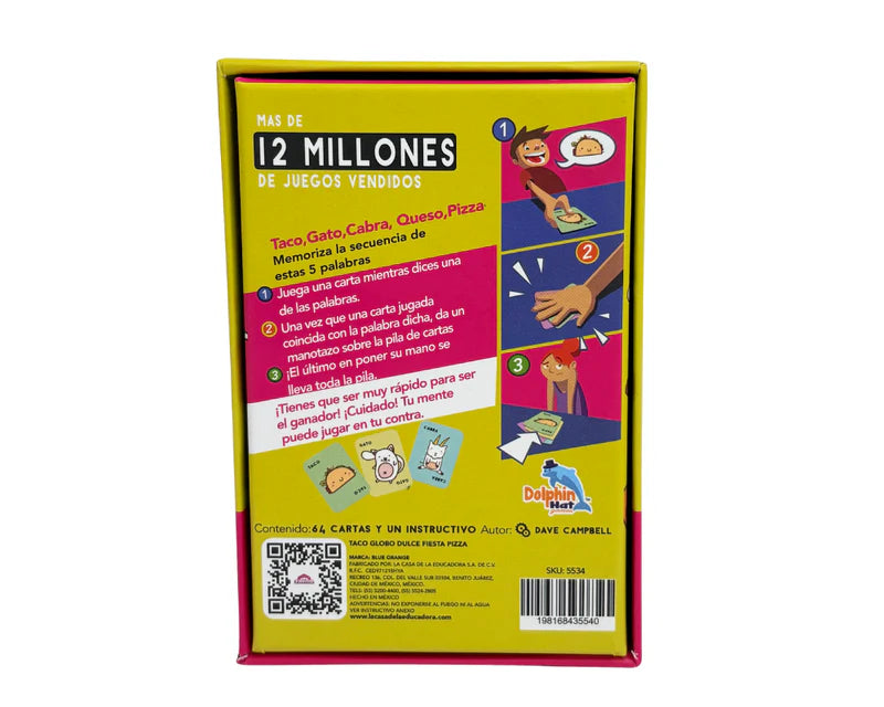 Taco Gato Cabra Queso Pizza