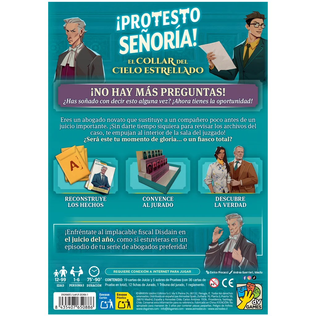 ¡Protesto Señoría!