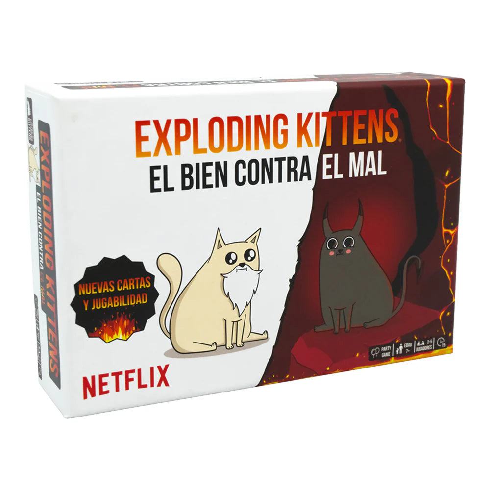 Exploding Kittens El bien contra el Mal