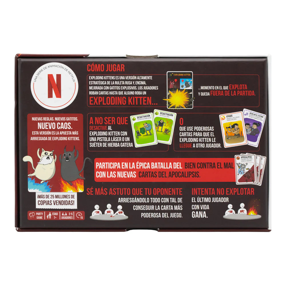 Exploding Kittens El bien contra el Mal