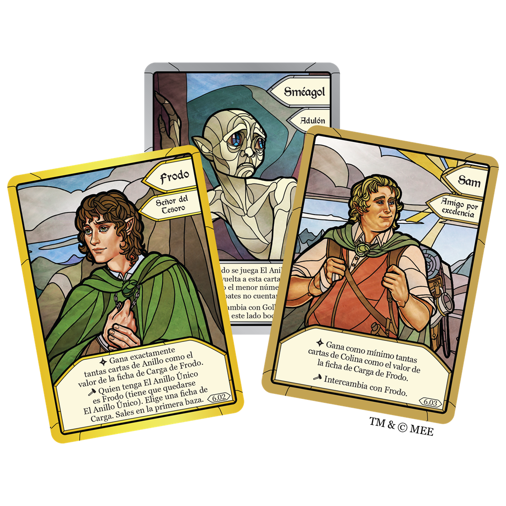 El Señor de los Anillos LAS DOS TORRES: el JUEGO de BAZAS